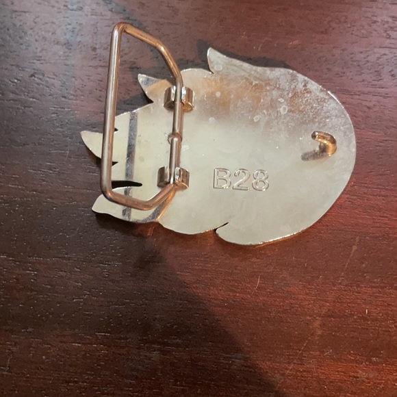 Flaming 8 Ball Belt buckle - Picture 2 of 2